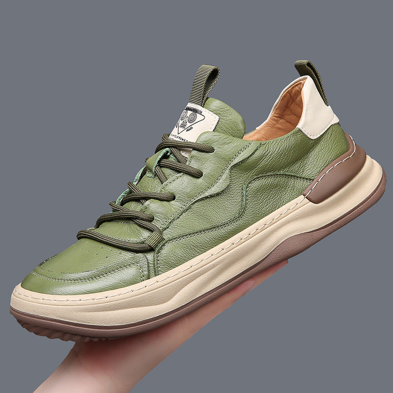 Sneakers da Uomo con Soletta Imbottita, Colletto Imbottito e Suola in Gomma