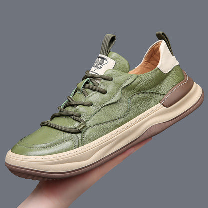 Sneakers da Uomo con Soletta Imbottita, Colletto Imbottito e Suola in Gomma