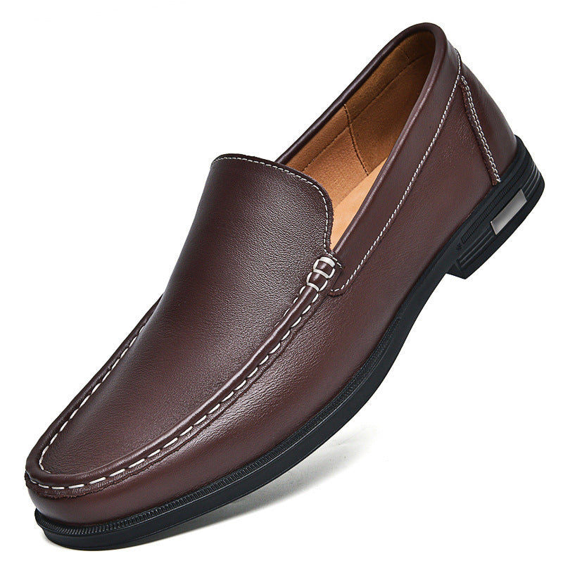 Mocassini da Uomo in Pelle Slip-On Suola Morbida | Ideali per Tutte le Stagioni