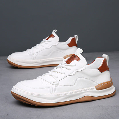 Sneakers da Uomo con Soletta Imbottita, Colletto Imbottito e Suola in Gomma