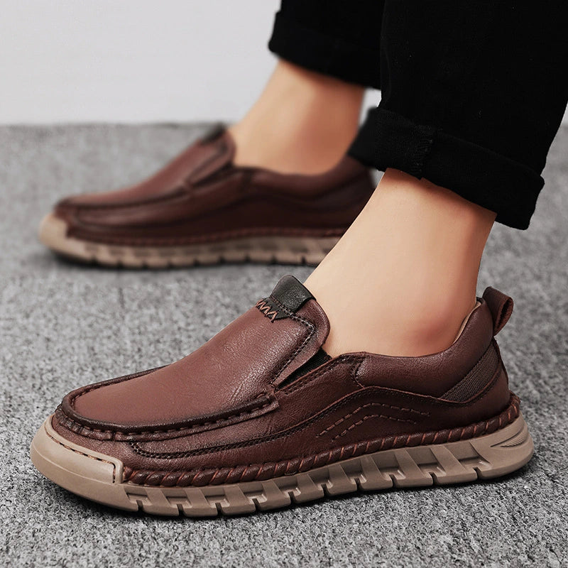 Scarpe Slip-On da Uomo con Soletta Imbottita e Suola Flessibile