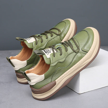 Sneakers da Uomo con Soletta Imbottita, Colletto Imbottito e Suola in Gomma