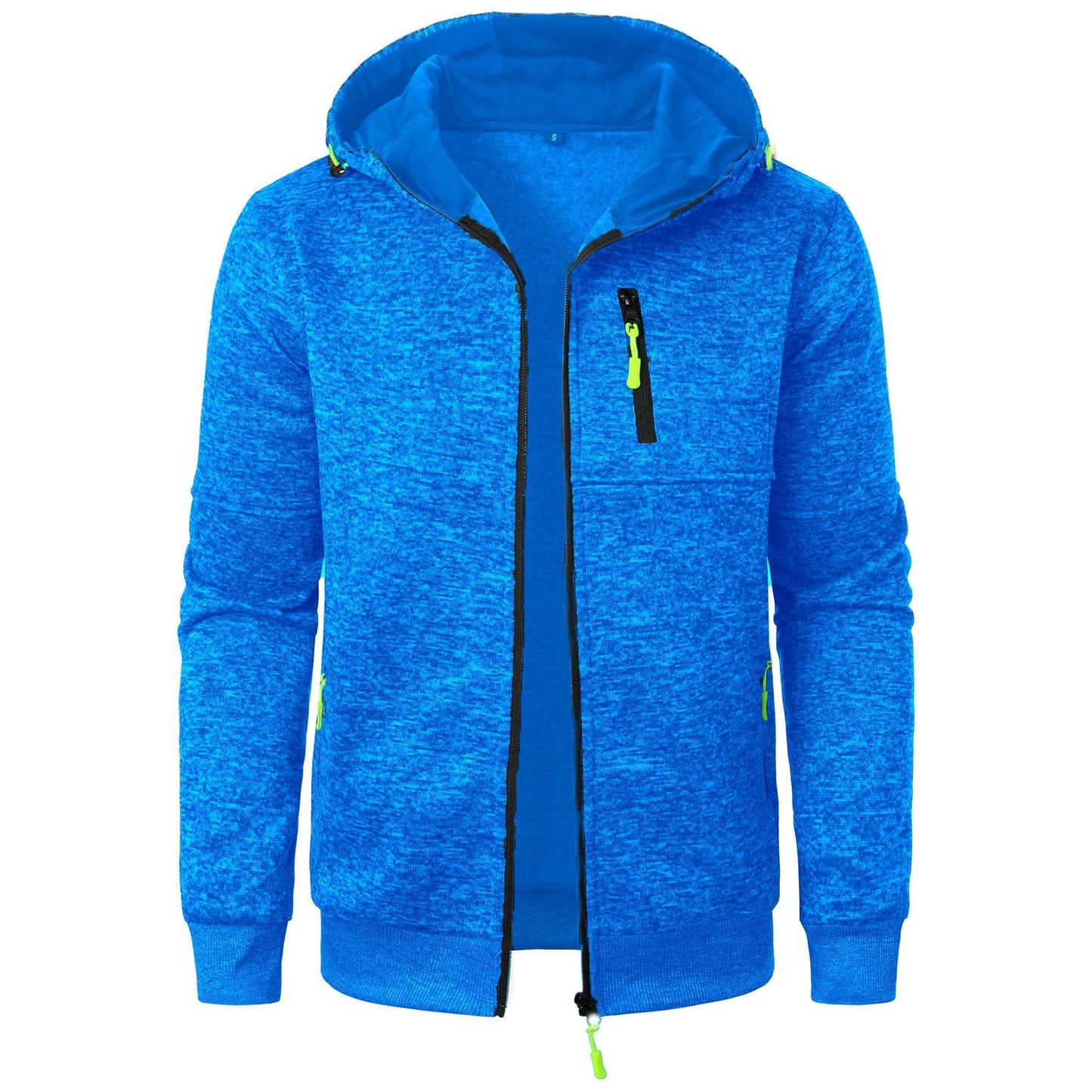 Cardigan con Cappuccio a Jacquard Uomo – Ideale per l'Autunno