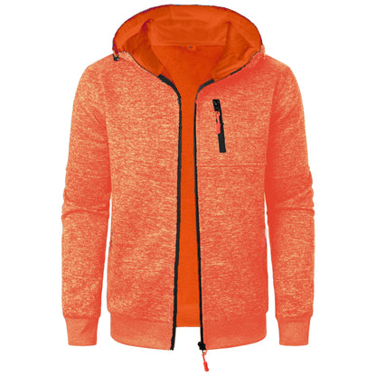 Cardigan con Cappuccio a Jacquard Uomo – Ideale per l'Autunno