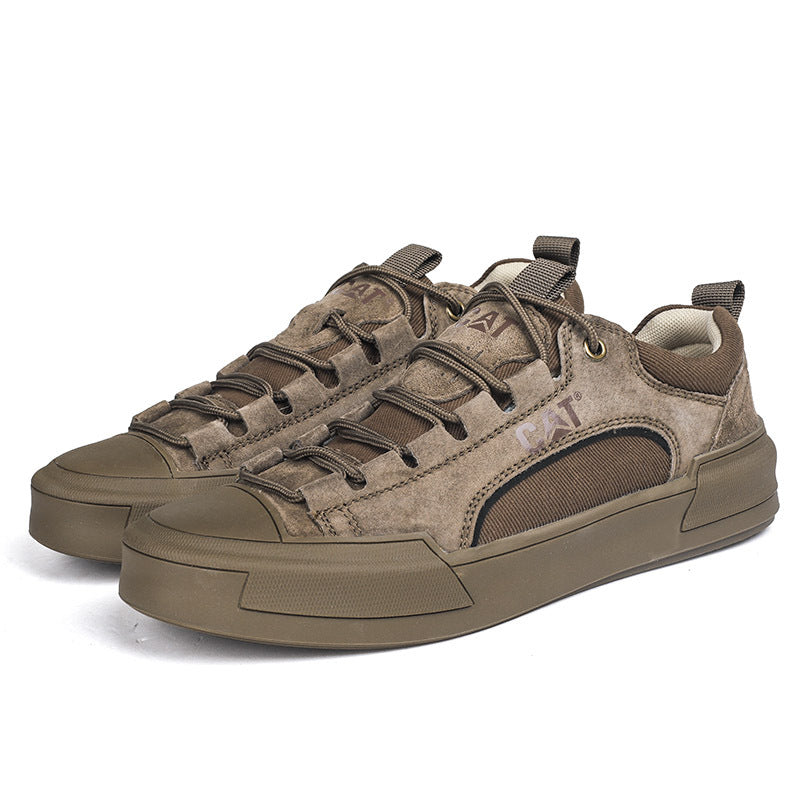 Sneakers da Uomo con Inserti Traspiranti e Suola Robusta