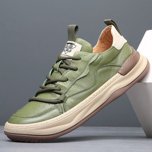 Sneakers da Uomo con Soletta Imbottita, Colletto Imbottito e Suola in Gomma