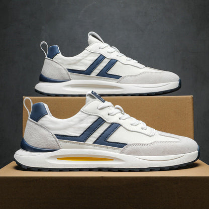 Sneakers da Uomo Traspiranti in Tela con Suola in Gomma | Ideali per Primavera ed Estate