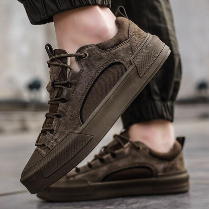 Sneakers da Uomo con Inserti Traspiranti e Suola Robusta