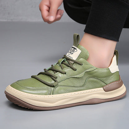 Sneakers da Uomo con Soletta Imbottita, Colletto Imbottito e Suola in Gomma