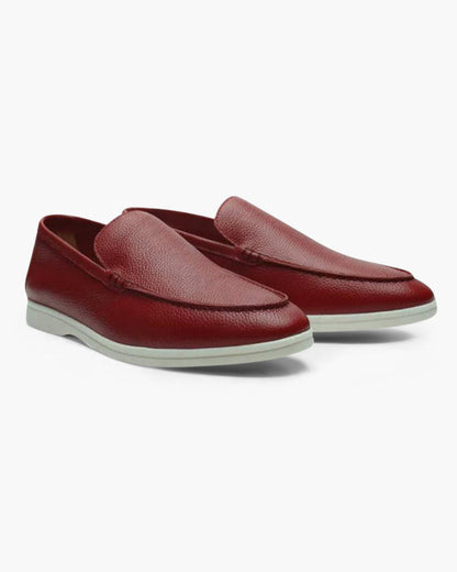 Mocassini da Uomo Slip-On con Tomaia Cucita