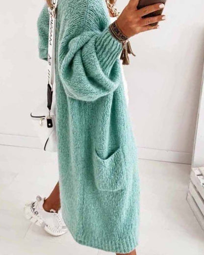 Cardigan Oversize da Donna in Tessuto Morbido