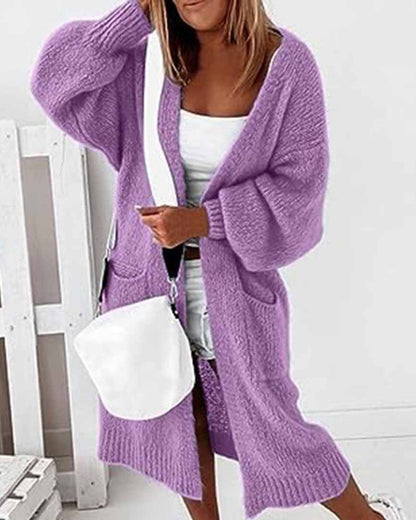 Cardigan Oversize da Donna in Tessuto Morbido