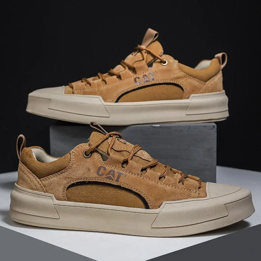 Sneakers da Uomo con Inserti Traspiranti e Suola Robusta