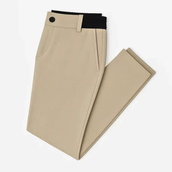 Pantaloni Stretch da Uomo con Vita Elasticizzata e Slim Fit Moderna