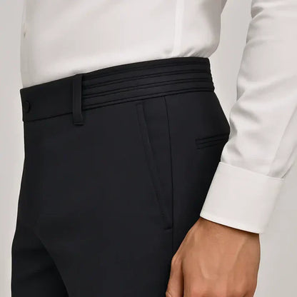Pantaloni Stretch da Uomo con Vita Elasticizzata e Slim Fit Moderna