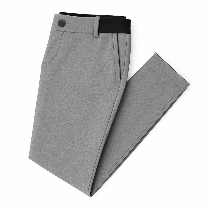 Pantaloni Stretch da Uomo con Vita Elasticizzata e Slim Fit Moderna