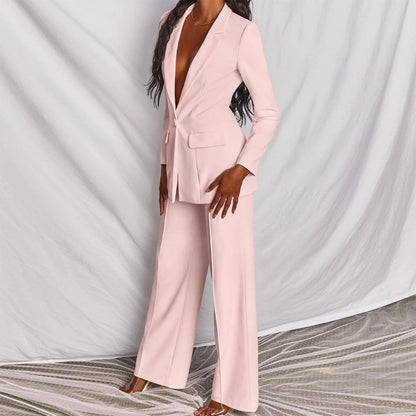 Completo da donna con blazer e pantaloni | Ideale per la primavera e l'autunno
