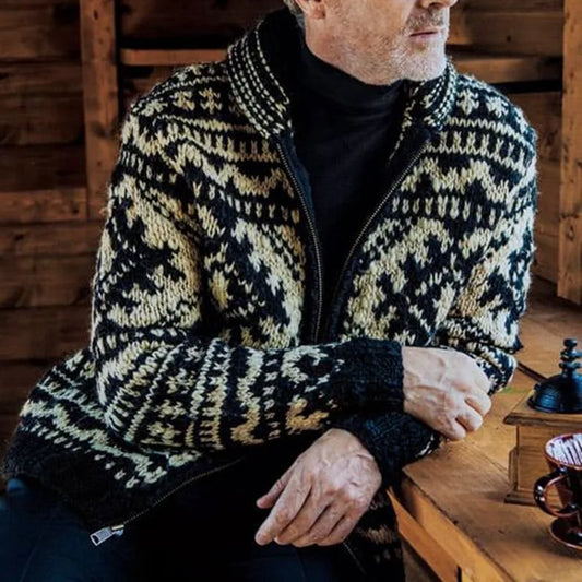 Cardigan alla Moda Aperto Davanti per Uomo