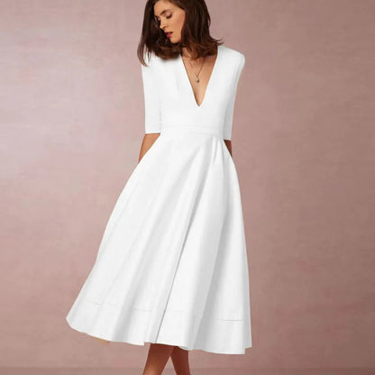 Abito Swing A-Line Vintage Anni '60 con Gonna Svasata | Ideale per Primavera e Autunno