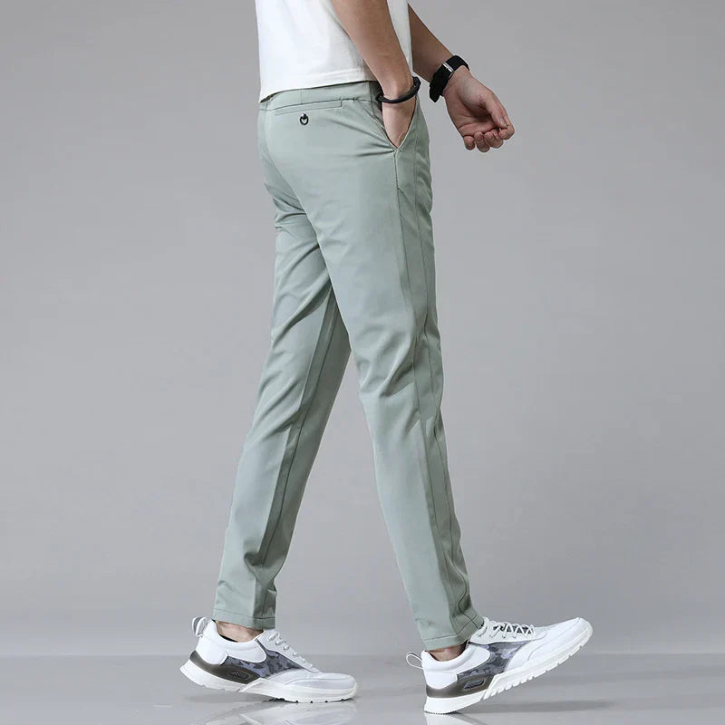 Pantaloni da Uomo Elasticizzati Slim-Fit Traspiranti Morbido Tocco