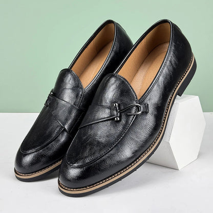 Mocassini da Uomo Slip On Dettaglio Fishhook Suola Antiscivolo