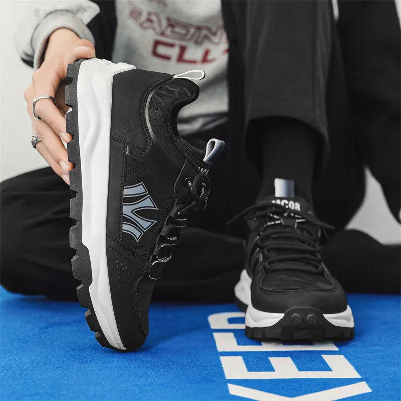 Sneakers da Uomo con Soletta Imbottita e Suola Resistente