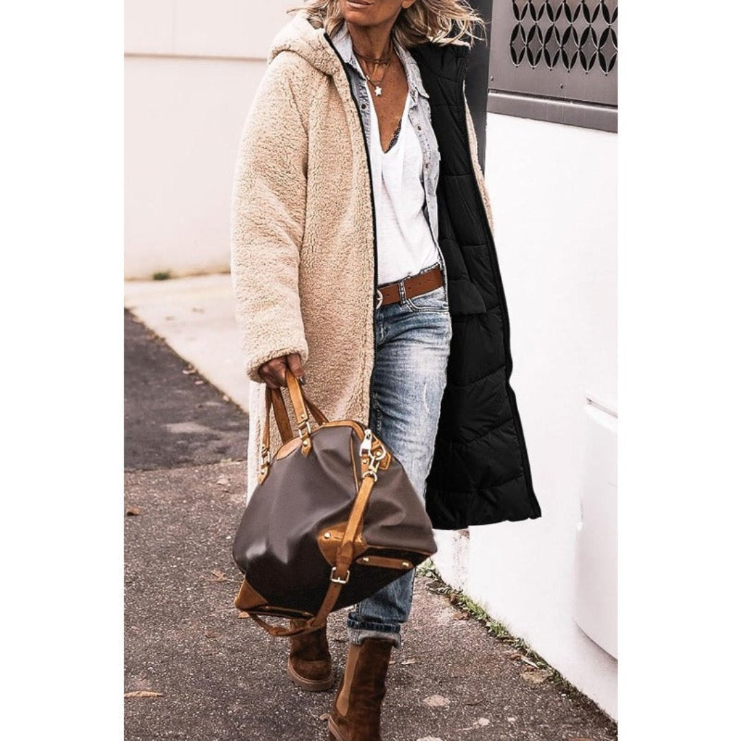 Elegante e comoda Cappotto Reversibile