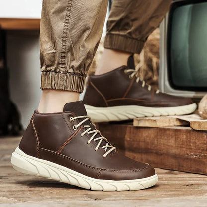 Sneakers da Uomo High Top con Soletta Imbottita e Suola Antiscivolo