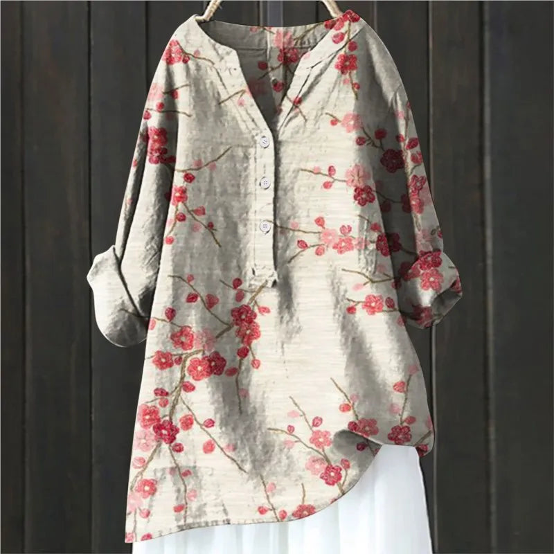 Blusa leggera con taglio elegante I Ideale per la primavera e l'estate