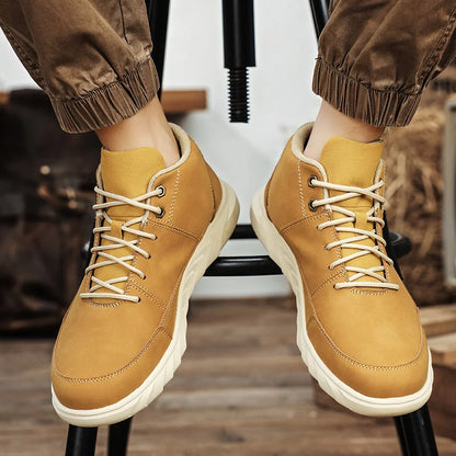 Sneakers da Uomo High Top con Soletta Imbottita e Suola Antiscivolo
