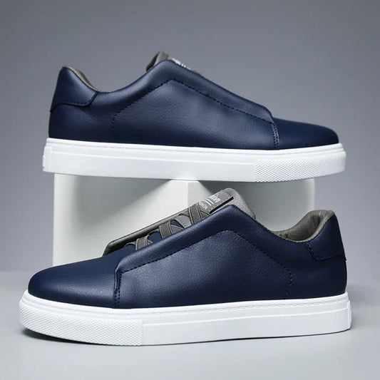 Sneakers da Uomo Design Minimalista Suola Flessibile Calzata Affusolata