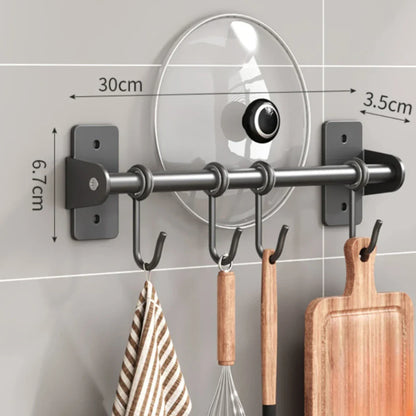Gancio in Acciaio per Utensili da Cucina