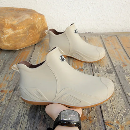 Stivaletti da Donna Slip On Impermeabili Suola Antiscivolo