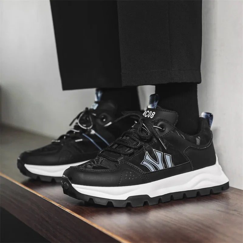 Sneakers da Uomo con Soletta Imbottita e Suola Resistente