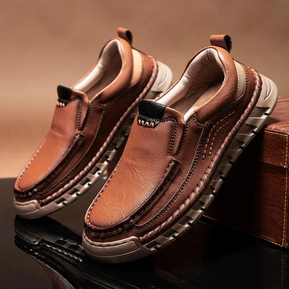 Scarpe Slip-On da Uomo con Soletta Imbottita e Suola Flessibile