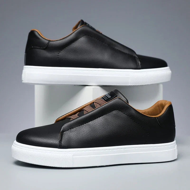 Sneakers da Uomo Design Minimalista Suola Flessibile Calzata Affusolata