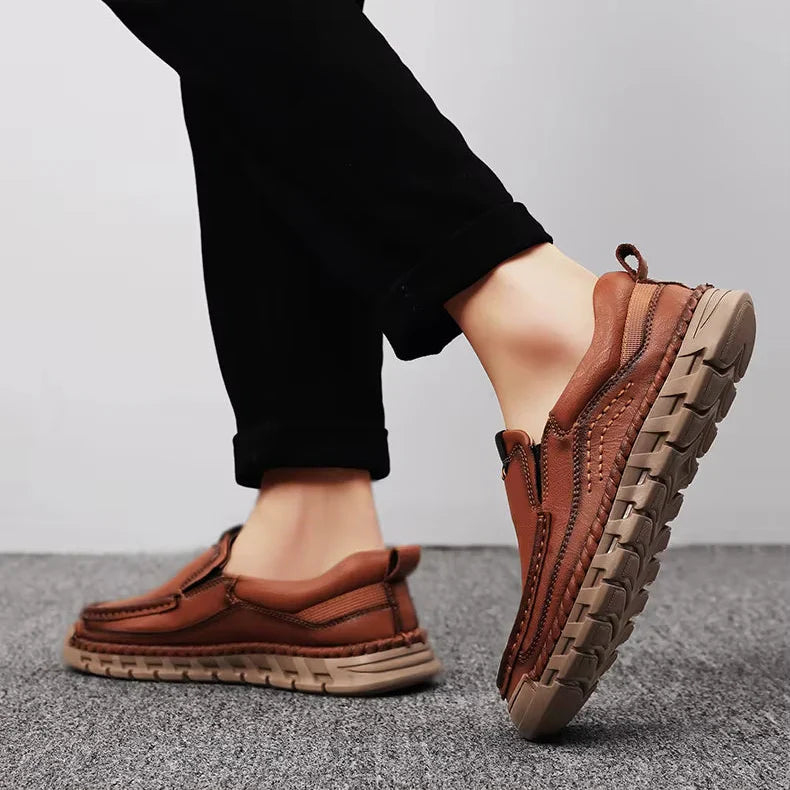 Scarpe Slip-On da Uomo con Soletta Imbottita e Suola Flessibile