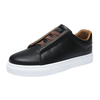 Sneakers da Uomo Design Minimalista Suola Flessibile Calzata Affusolata