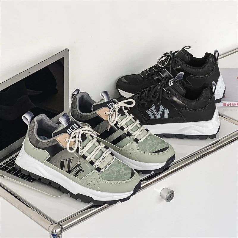 Sneakers da Uomo con Soletta Imbottita e Suola Resistente