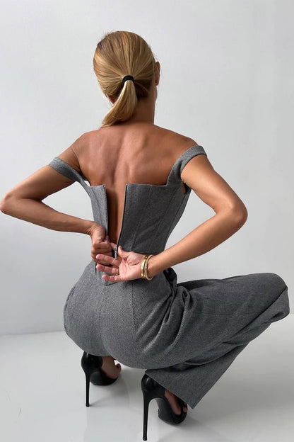 Completo da Uomo in Tre Pezzi con Blazer Doppio Petto, Pantaloni Coordinati e Top Interno