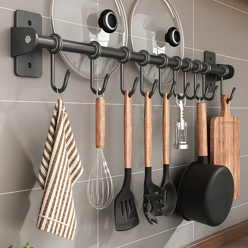 Gancio in Acciaio per Utensili da Cucina