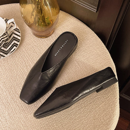 Ballerine Slip-On da Donna con Taglio Basso e Suola di Supporto