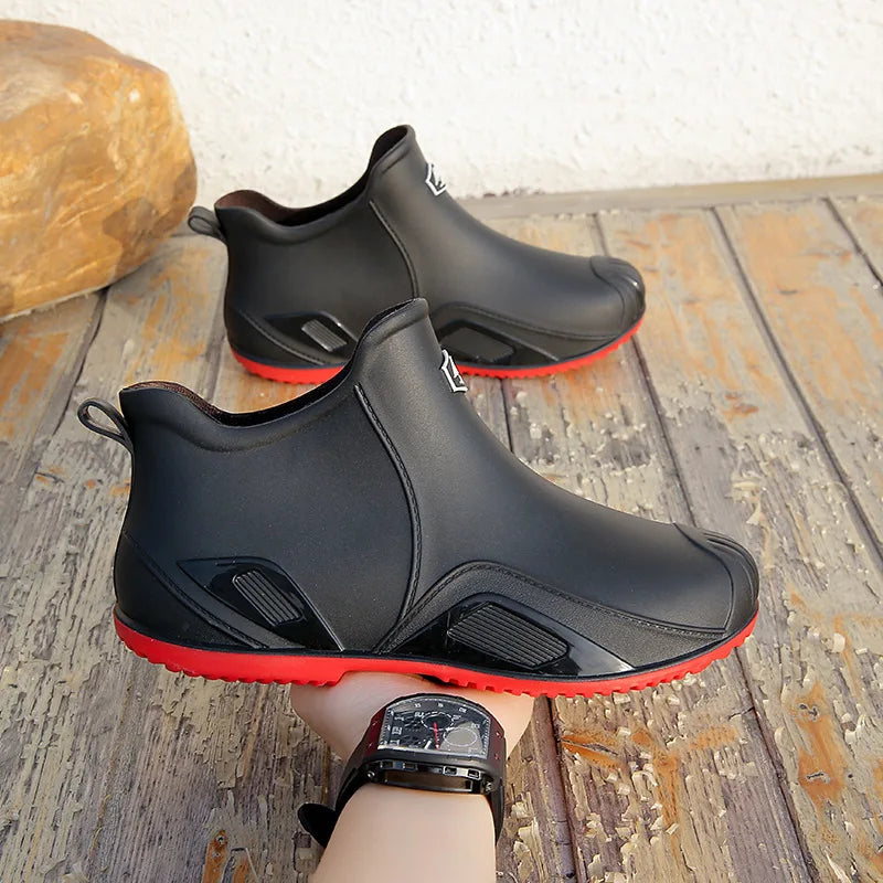 Stivaletti da Donna Slip On Impermeabili Suola Antiscivolo