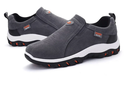 Scarpe Ortopediche da Trekking Slip-On da Uomo con Suola Antiscivolo