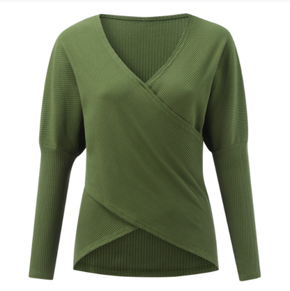 Maglione Invernale da Donna con Dettaglio Incrociato