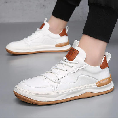 Sneakers da Uomo con Soletta Imbottita, Colletto Imbottito e Suola in Gomma