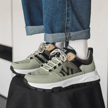 Sneakers da Uomo con Soletta Imbottita e Suola Resistente