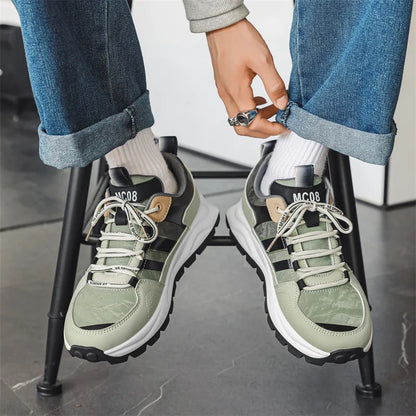 Sneakers da Uomo con Soletta Imbottita e Suola Resistente