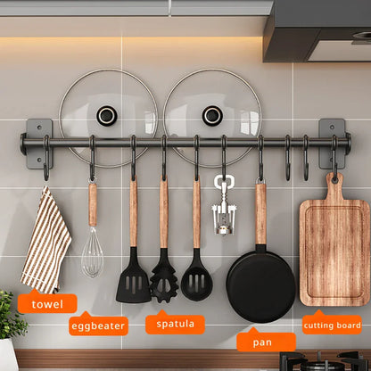 Gancio in Acciaio per Utensili da Cucina