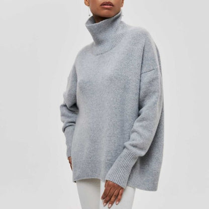 Maglione Dolcevita Oversize da Donna I Ideale per l'Autunno